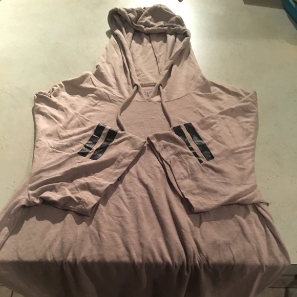 Men’s Beige  Biker Sweater - Picture 3 of 6